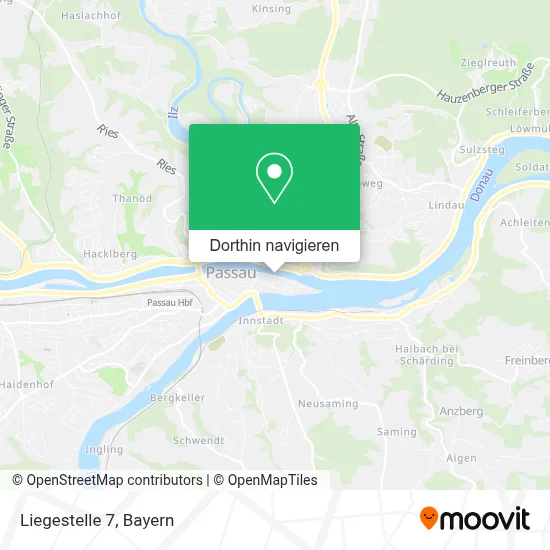 Liegestelle 7 Karte