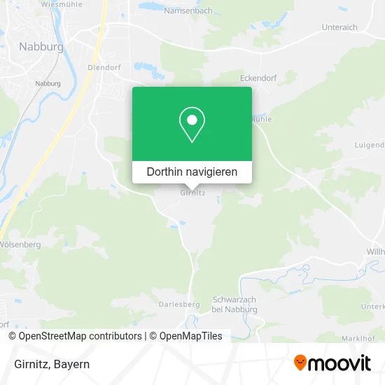 Girnitz Karte