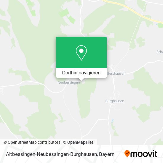 Altbessingen-Neubessingen-Burghausen Karte