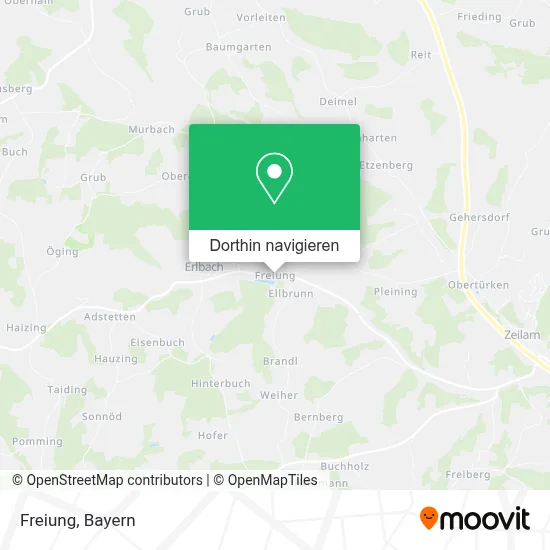 Freiung Karte