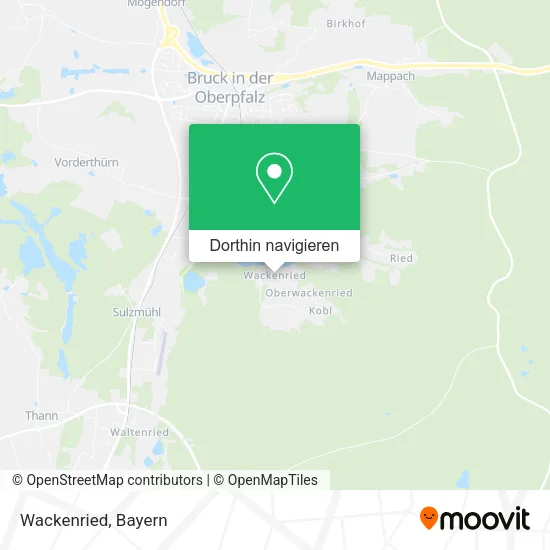 Wackenried Karte