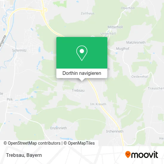 Trebsau Karte