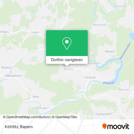 Köttlitz Karte