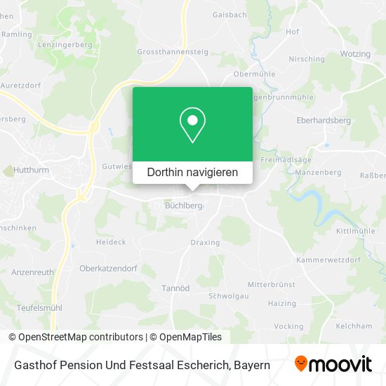 Gasthof Pension Und Festsaal Escherich Karte