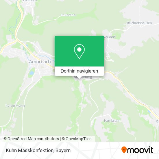 Kuhn Masskonfektion Karte