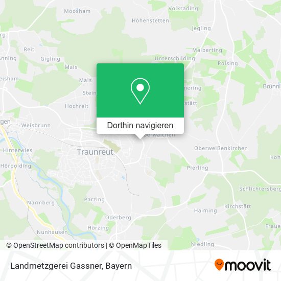 Landmetzgerei Gassner Karte