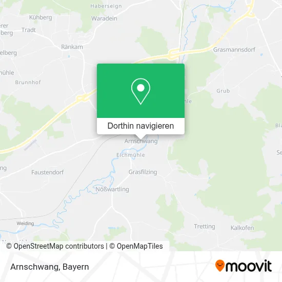 Arnschwang Karte