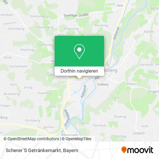 Scherer´S Getränkemarkt Karte