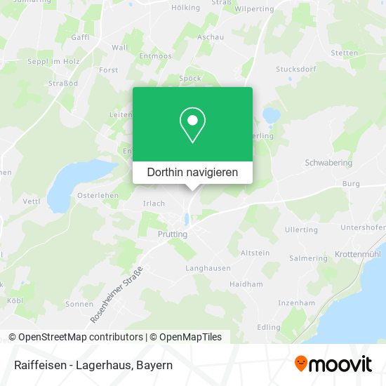 Raiffeisen - Lagerhaus Karte