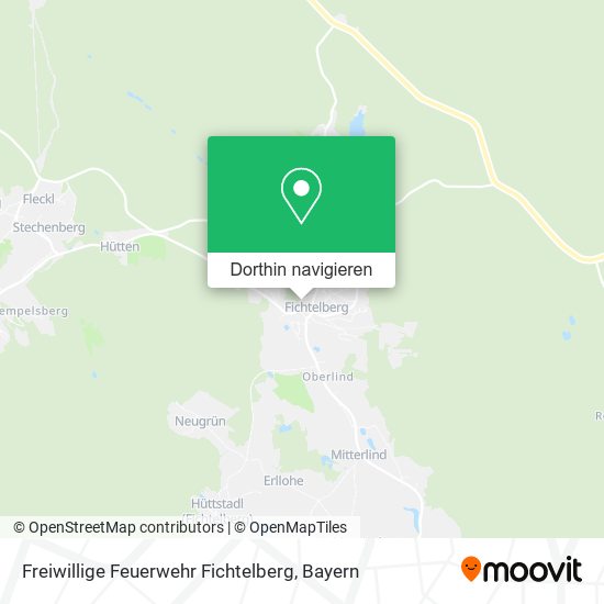 Freiwillige Feuerwehr Fichtelberg Karte