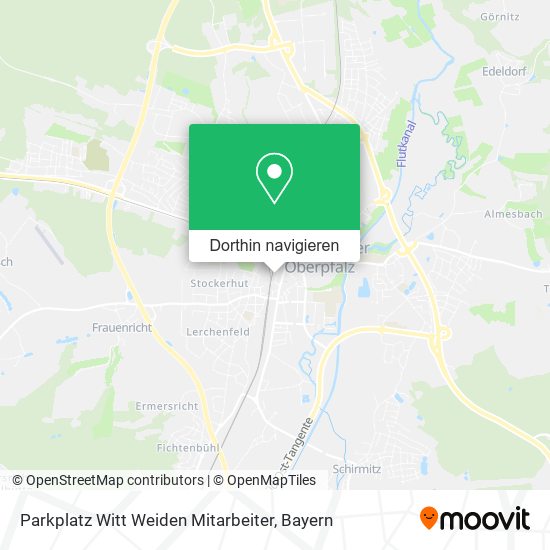 Parkplatz Witt Weiden Mitarbeiter Karte
