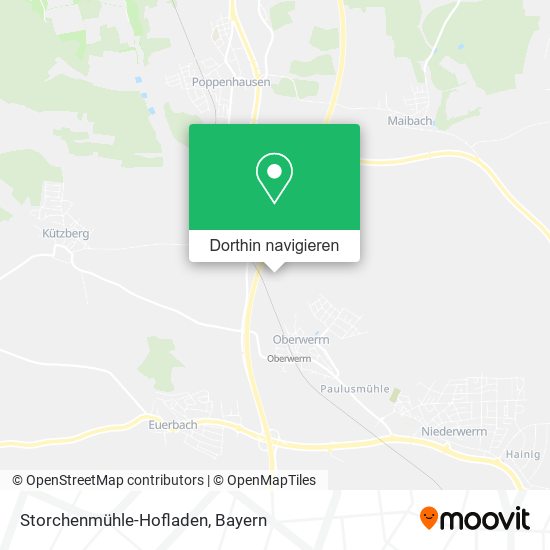 Storchenmühle-Hofladen Karte