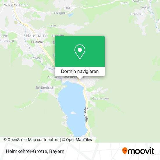 Heimkehrer-Grotte Karte