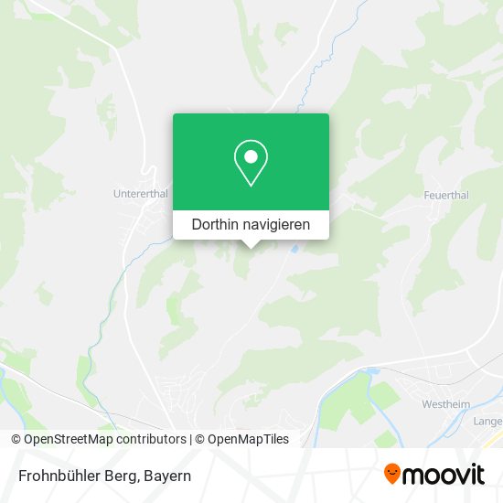 Frohnbühler Berg Karte