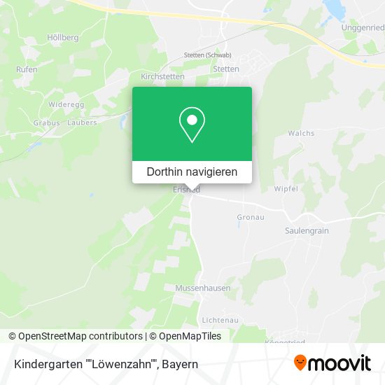 Kindergarten ""Löwenzahn"" Karte