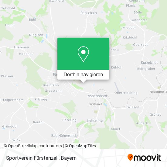 Sportverein Fürstenzell Karte