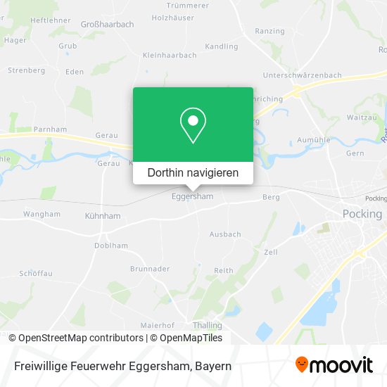 Freiwillige Feuerwehr Eggersham Karte