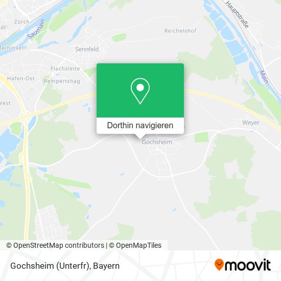 Gochsheim (Unterfr) Karte