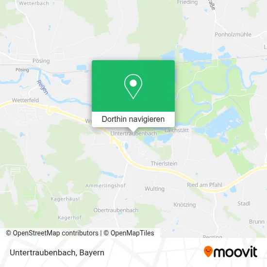 Untertraubenbach Karte