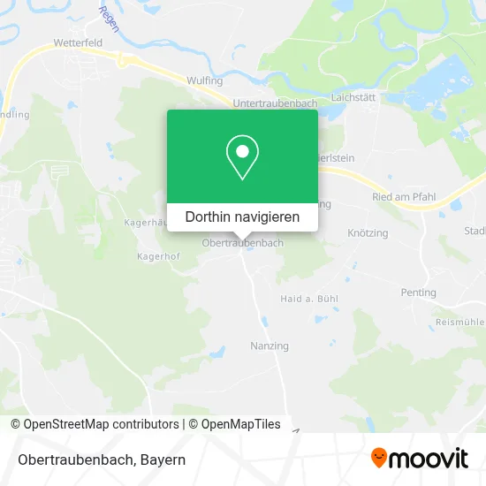 Obertraubenbach Karte