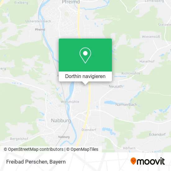 Freibad Perschen Karte