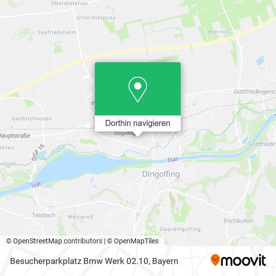 Besucherparkplatz Bmw Werk 02.10 Karte