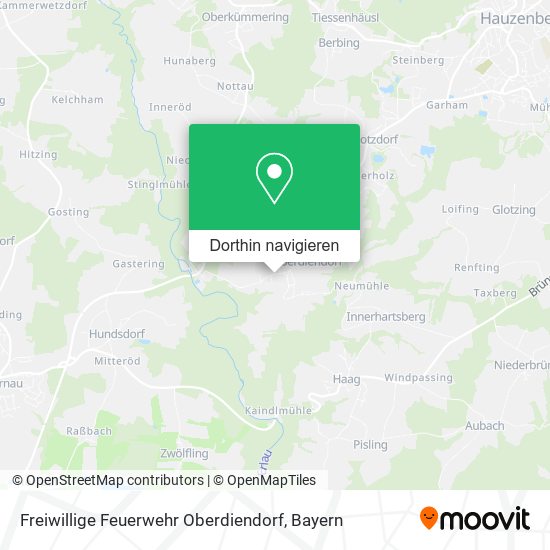 Freiwillige Feuerwehr Oberdiendorf Karte