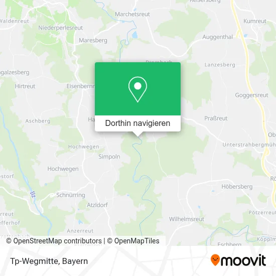 Tp-Wegmitte Karte