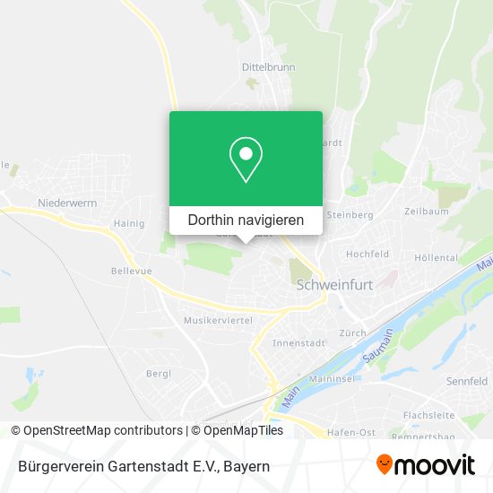 Bürgerverein Gartenstadt E.V. Karte