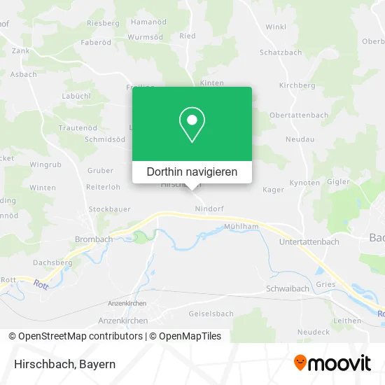 Hirschbach Karte