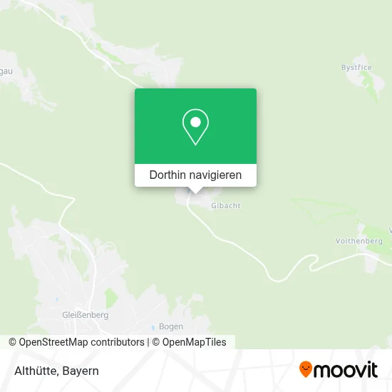 Althütte Karte