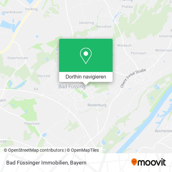 Bad Füssinger Immobilien Karte