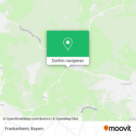 Frankenheim Karte