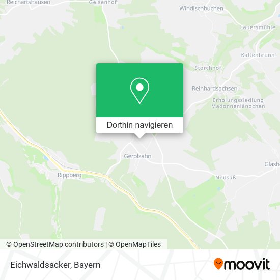 Eichwaldsacker Karte