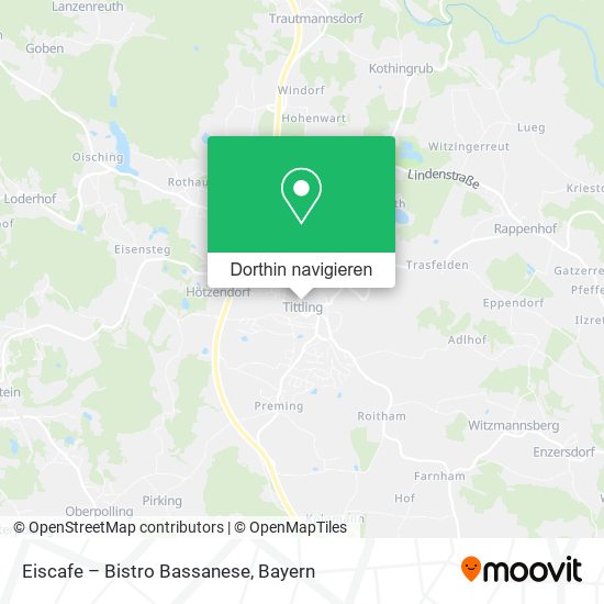 Eiscafe – Bistro Bassanese Karte