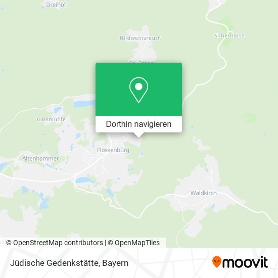 Jüdische Gedenkstätte Karte