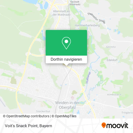 Voit's Snack Point Karte