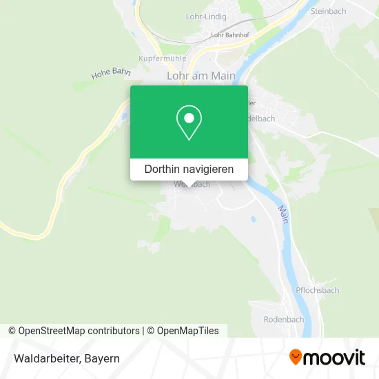 Waldarbeiter Karte