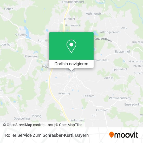 Roller Service Zum Schrauber-Kurtl Karte