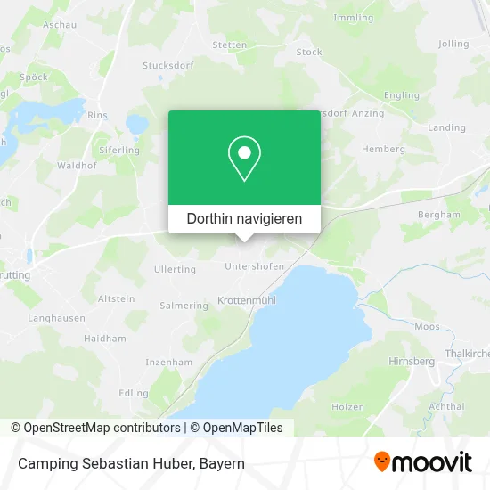 Camping Sebastian Huber Karte