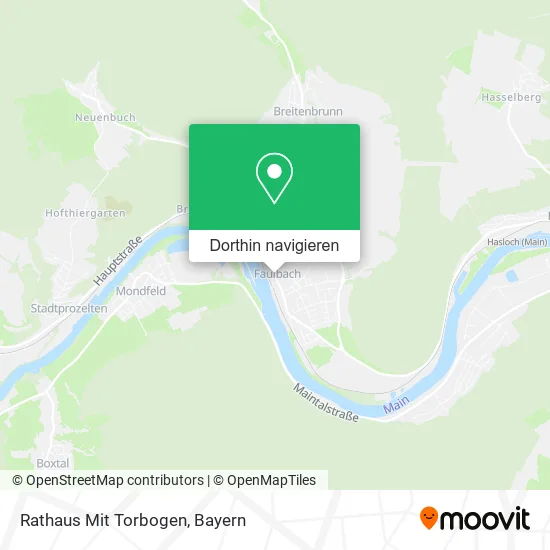 Rathaus Mit Torbogen Karte