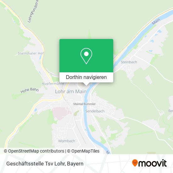 Geschäftsstelle Tsv Lohr Karte