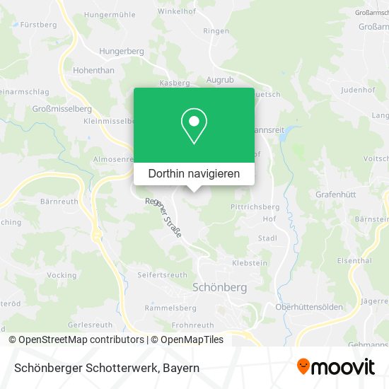 Schönberger Schotterwerk Karte