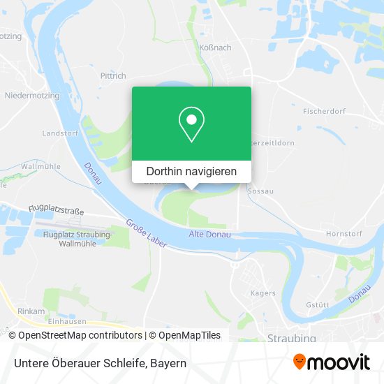 Untere Öberauer Schleife Karte
