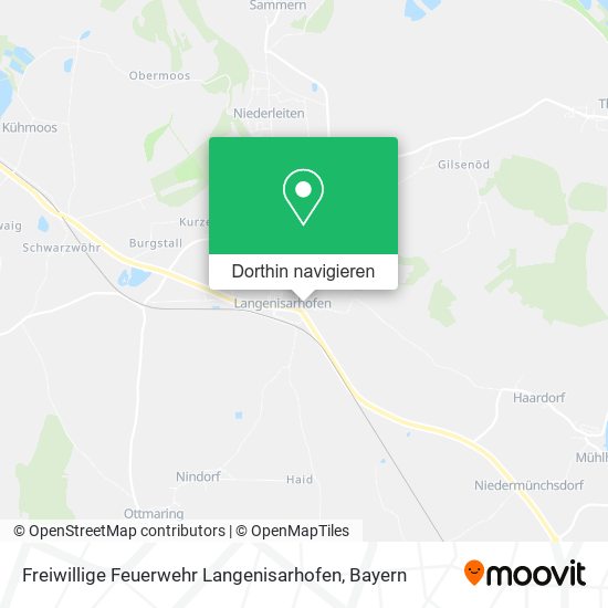 Freiwillige Feuerwehr Langenisarhofen Karte