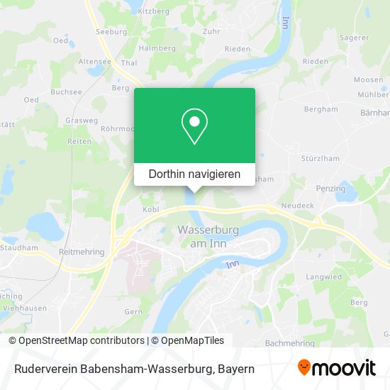 Ruderverein Babensham-Wasserburg Karte