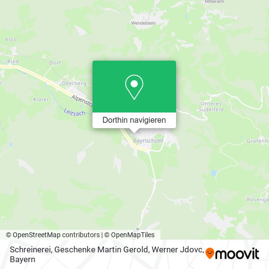 Schreinerei, Geschenke Martin Gerold, Werner Jdovc Karte