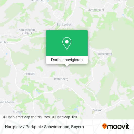 Hartplatz / Parkplatz Schwimmbad Karte