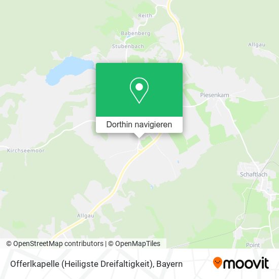 Offerlkapelle (Heiligste Dreifaltigkeit) Karte