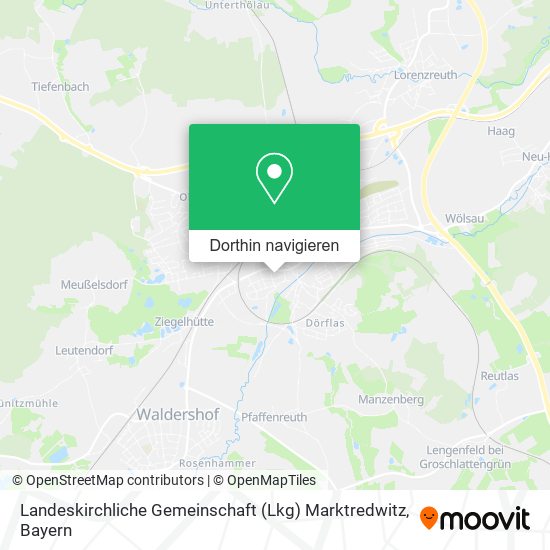 Landeskirchliche Gemeinschaft (Lkg) Marktredwitz Karte